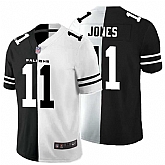 Nike Falcons 11 Julio Jones Black And White Split Vapor Untouchable Limited Jersey Dyin,baseball caps,new era cap wholesale,wholesale hats